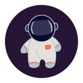 Cartoon Astronaut Icon