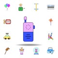 cartoon baby phone toy colored icon. set of children toys illustration icons. signs, symbols can be used for web, logo, mobile app Royalty Free Stock Photo