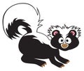 Cartoon Baby Skunk