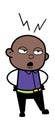 Cartoon Cartoon Bald Black Listening