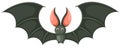 Cartoon bat Royalty Free Stock Photo