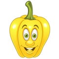 Cartoon Bell Pepper character