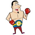 Cartoon boxer