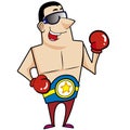 Cartoon Boxer