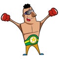 Cartoon Boxer