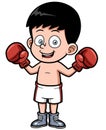 Cartoon boxing