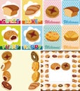 Cartoon bread card