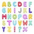 Cartoon bubble font