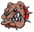 Cartoon Bulldog Face