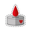 Cartoon campaing donation blood drop