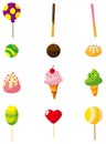 Cartoon candy icon Royalty Free Stock Photo