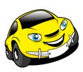 Cartoon car Royalty Free Stock Photo