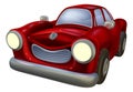 Cartoon car Royalty Free Stock Photo