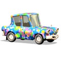 Cartoon car No. 17 Royalty Free Stock Photo