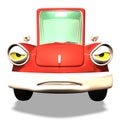 Cartoon car No. 33 Royalty Free Stock Photo