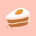 Cartoon carrot cake
