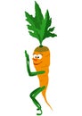 Vegetable yoga carrot