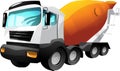 Cartoon Cement Truck