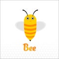 Cartoon Character Bee Vector