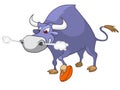 Cartoon Character Bull