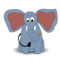 Cartoon character elephant