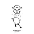 Funny sheep