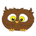 Cartoon character owlet