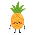 Cartoon character pineapple