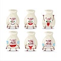 Cartoon character of sake drink with smile expression
