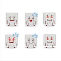 Cartoon character of single electric adapter with sleepy expression