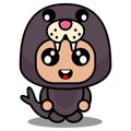 cute seals animal mascot costume