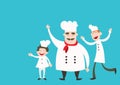 Cartoon Chef Royalty Free Stock Photo