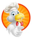 Cartoon Chef Chicken