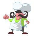 Cartoon Chef Illustration