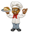 Cartoon Chef Kebab