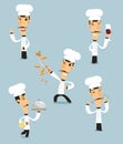 Cartoon chef set 1