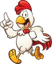 Cartoon chicken