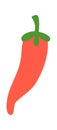 Cartoon chilli pepper