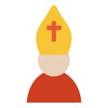 Cartoon christian icon