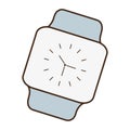 Cartoon classic analog watch wearable technology