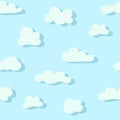 Cartoon clouds