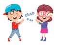 Cartoon Concept Of Clapping Hands