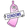 Cartoon Condoms Clip Art