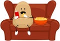 Cartoon Couch Potato