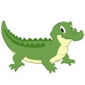 Cartoon Crocodile