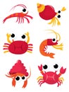 Cartoon Crustaceans