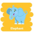 Cartoon cute Elephant Royalty Free Stock Photo