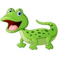 Cartoon cute lizard Royalty Free Stock Photo