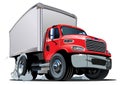 Cartoon delivery / cargo truck