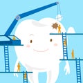Cartoon dental care